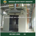 Manual air operation dry sand blasting machine